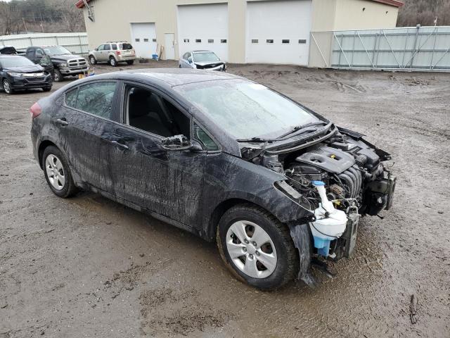 3KPFK4A72HE015383 - 2017 KIA FORTE LX BLACK photo 4