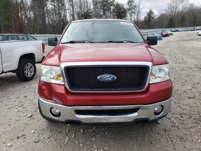 1FTPX14507FB38411 - 2007 FORD F-150 RED photo 5