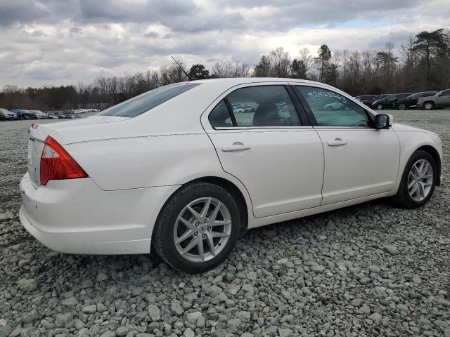 3FAHP0JA8CR112772 - 2012 FORD FUSION SEL WHITE photo 3