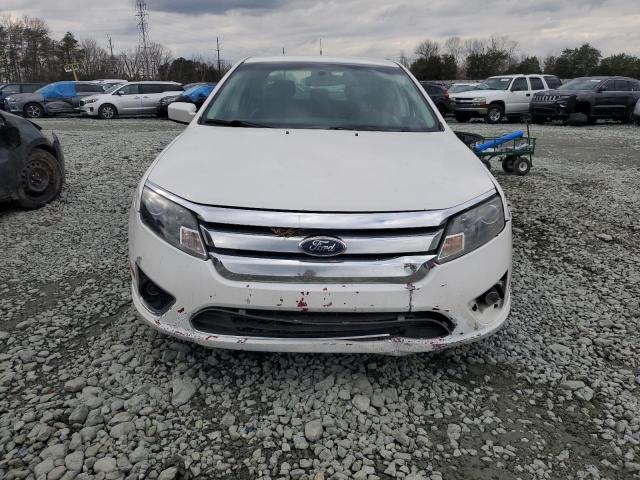 3FAHP0JA8CR112772 - 2012 FORD FUSION SEL WHITE photo 5