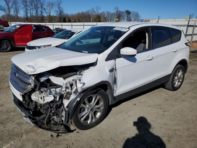 1FMCU0GD9HUD34327 - 2017 FORD ESCAPE SE WHITE photo 1