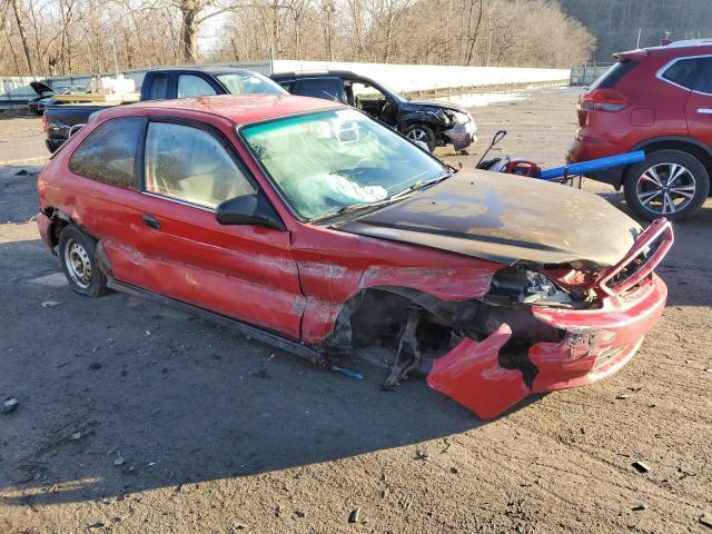 2HGEJ6321TH107417 - 1996 HONDA CIVIC CX RED photo 4