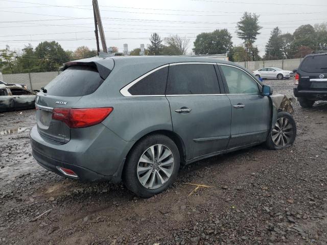 5FRYD4H46GB006420 - 2016 ACURA MDX TECHNOLOGY Verde foto 3