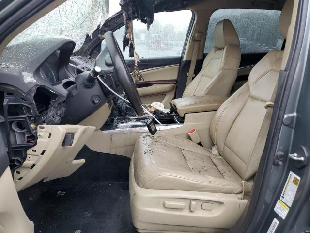 5FRYD4H46GB006420 - 2016 ACURA MDX TECHNOLOGY Verde foto 7