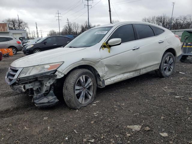 5J6TF2H56DL006908 - 2013 HONDA CROSSTOUR EXL WHITE photo 1