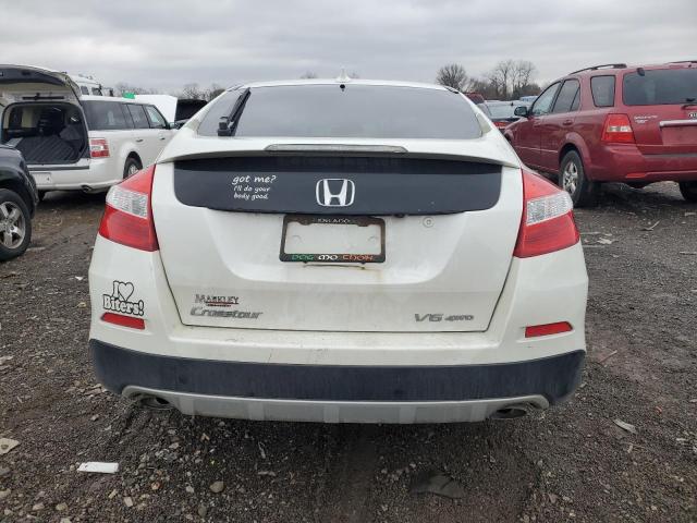 5J6TF2H56DL006908 - 2013 HONDA CROSSTOUR EXL WHITE photo 6