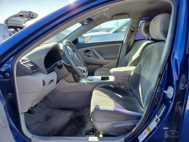 4T1BE46K49U290805 - 2009 TOYOTA CAMRY BASE BLUE photo 7