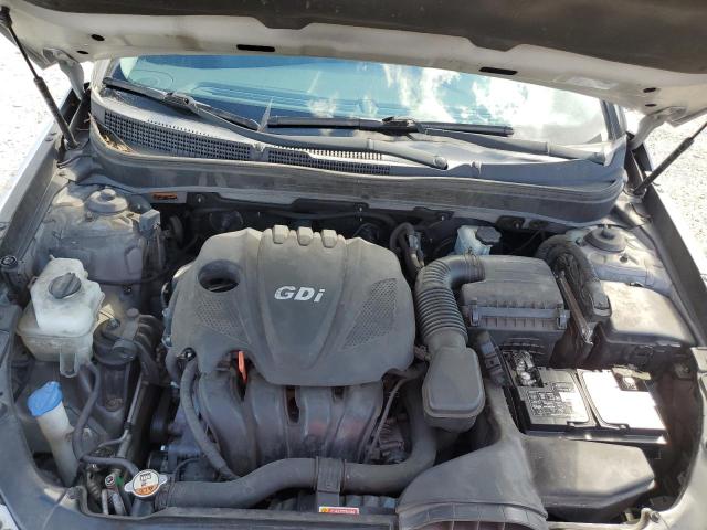 5NPEC4AC3EH818734 - 2014 HYUNDAI SONATA SE SILVER photo 11