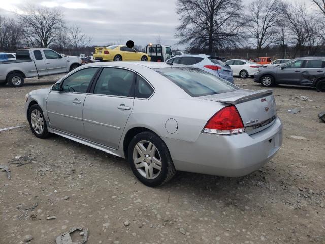 2G1WB5EK8B1229098 - 2011 CHEVROLET IMPALA LT SILVER photo 2