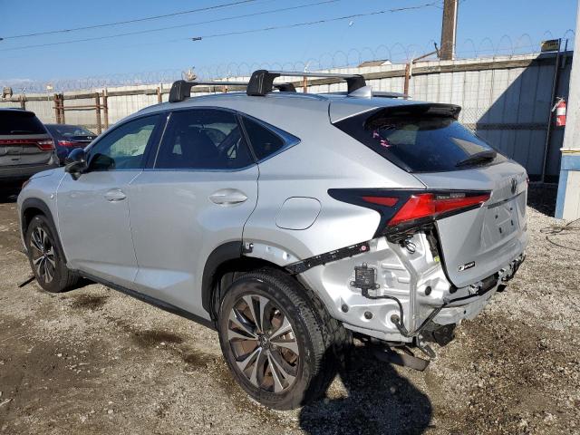 JTJBARBZ5K2210412 - 2019 LEXUS NX 300 BASE Արծաթագույն լուսանկար 2