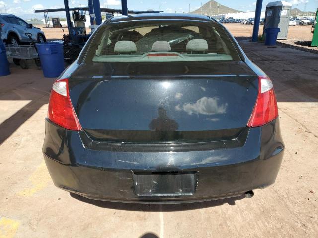 1HGCS12369A013283 - 2009 HONDA ACCORD LX BLACK photo 6