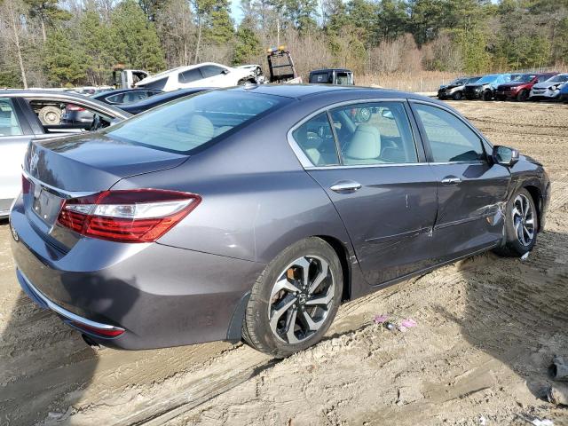 1HGCR2F84GA177491 - 2016 HONDA ACCORD EXL SILVER photo 3