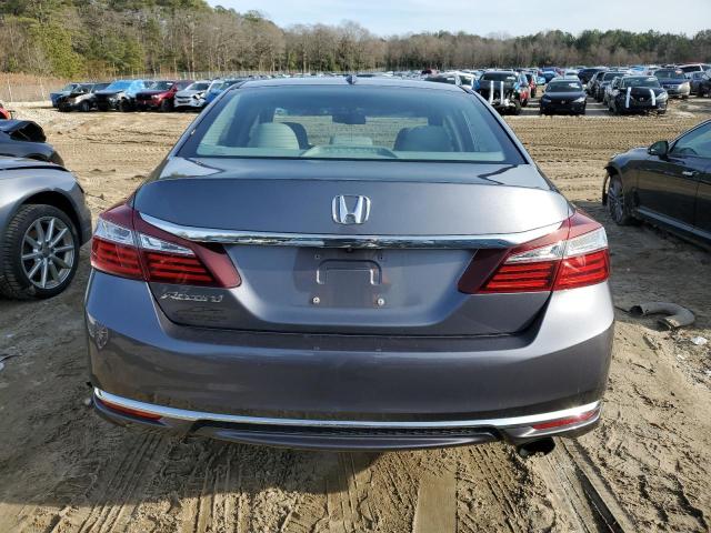 1HGCR2F84GA177491 - 2016 HONDA ACCORD EXL SILVER photo 6