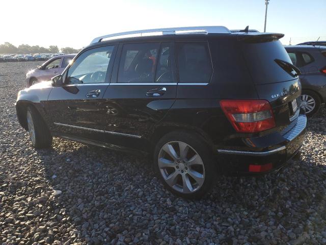 WDCGG8HB8BF694767 - 2011 MERCEDES-BENZ GLK 350 4MATIC BLACK photo 2