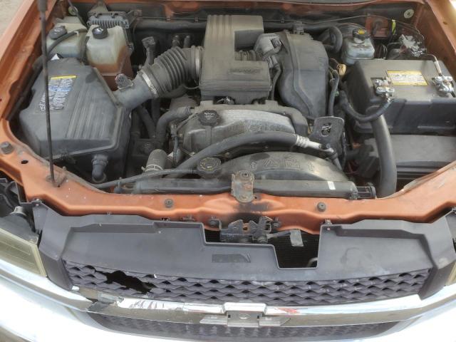 1GCDS19E778140655 - 2007 CHEVROLET COLORADO ORANGE photo 11
