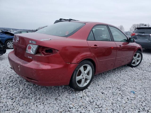 1YVHP80D565M39801 - 2006 MAZDA 6 S RED photo 3