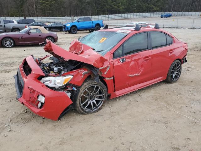 JF1VA1C64J9809593 - 2018 SUBARU WRX PREMIUM RED photo 1