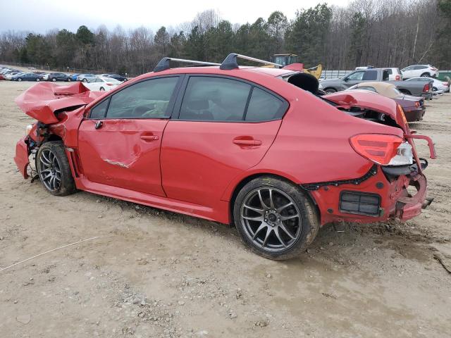 JF1VA1C64J9809593 - 2018 SUBARU WRX PREMIUM RED photo 2