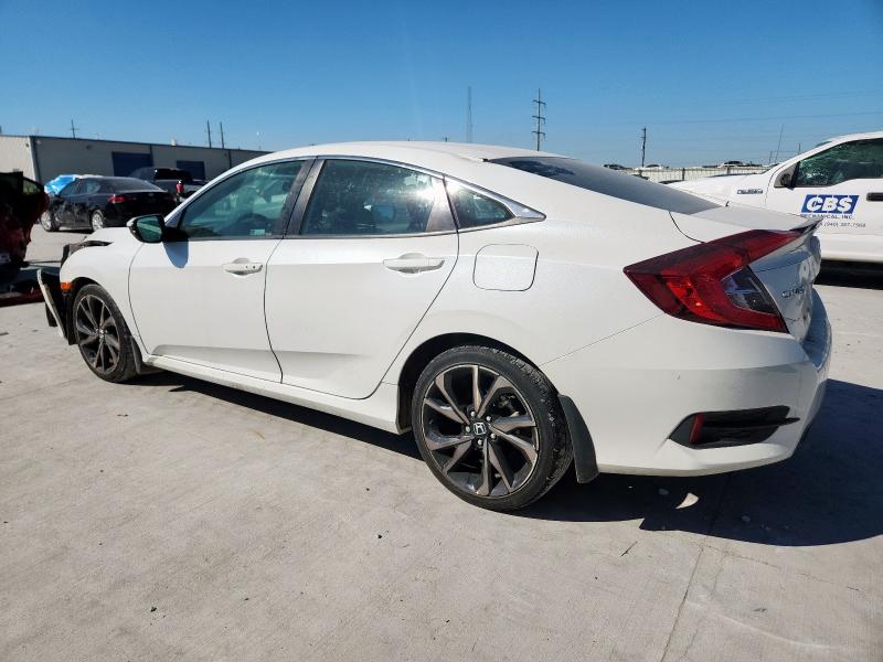 2HGFC2F88MH539303 - 2021 HONDA CIVIC SPORT WHITE photo 2