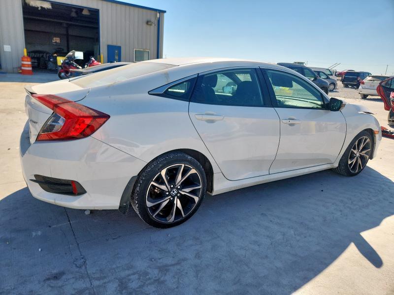 2HGFC2F88MH539303 - 2021 HONDA CIVIC SPORT WHITE photo 3