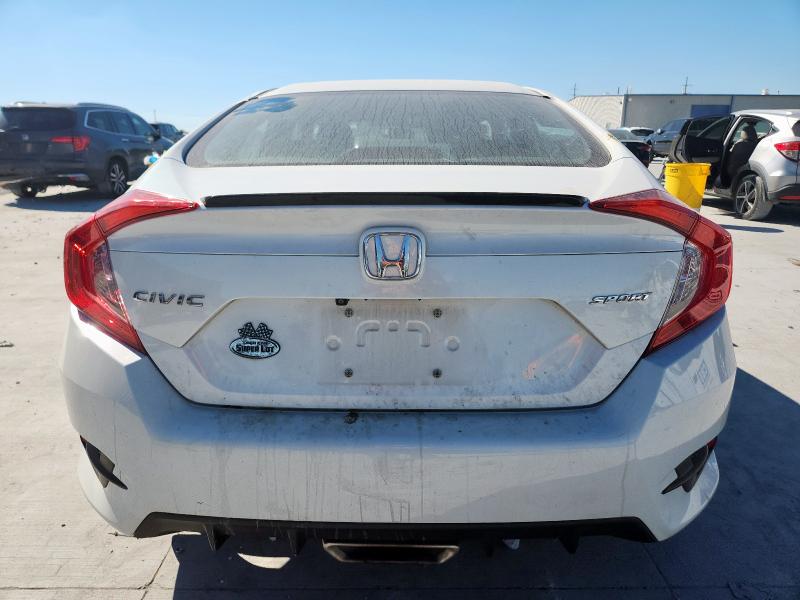 2HGFC2F88MH539303 - 2021 HONDA CIVIC SPORT WHITE photo 6