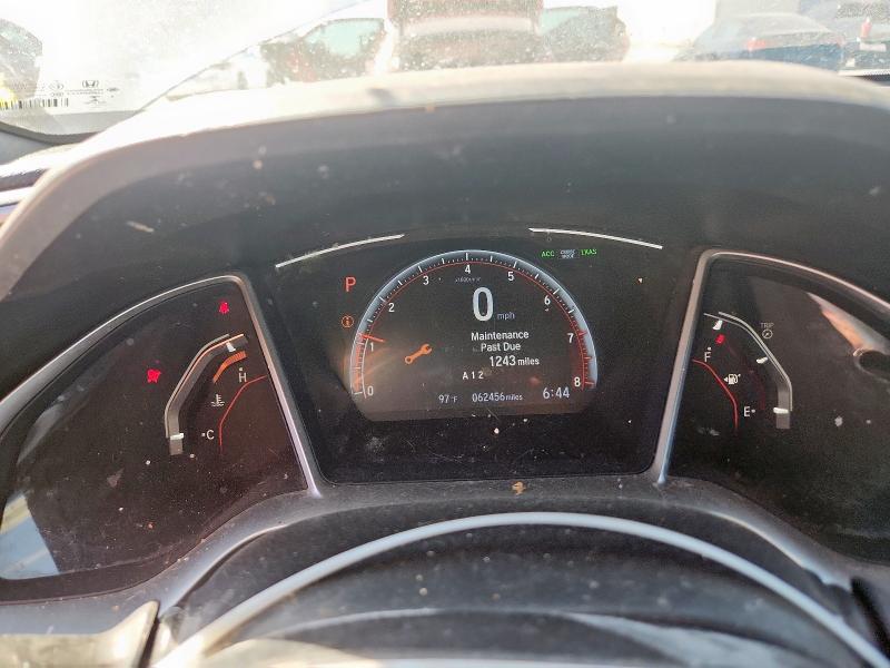 2HGFC2F88MH539303 - 2021 HONDA CIVIC SPORT WHITE photo 9