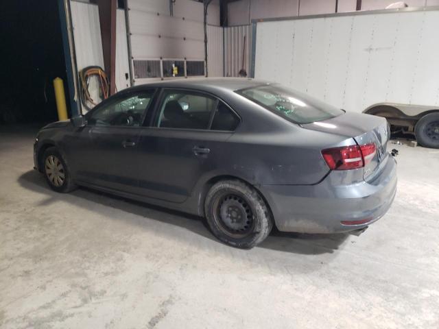 3VW267AJ4GM221810 - 2016 VOLKSWAGEN JETTA S GRAY photo 2