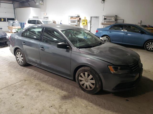 3VW267AJ4GM221810 - 2016 VOLKSWAGEN JETTA S GRAY photo 4