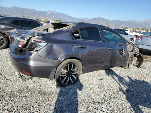 19XFB2F90EE034492 - 2014 HONDA CIVIC EXL GRAY photo 3