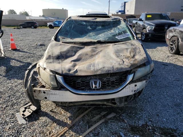 19XFB2F90EE034492 - 2014 HONDA CIVIC EXL GRAY photo 5