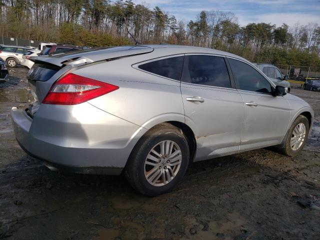 5J6TF3H36CL001775 - 2012 HONDA CROSSTOUR EX SILVER photo 3