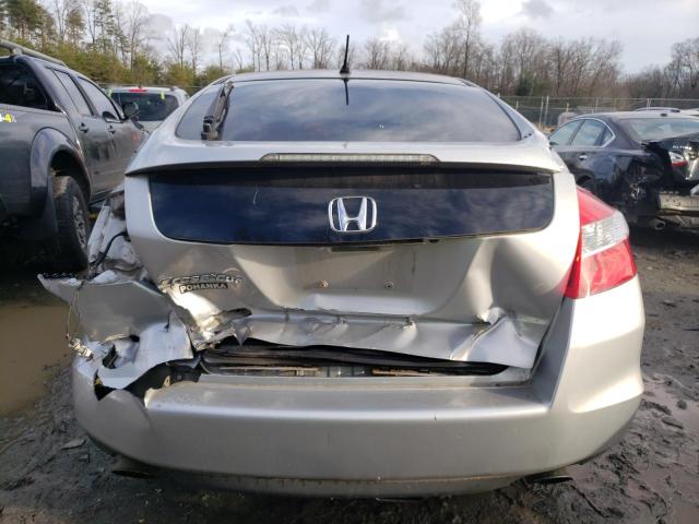 5J6TF3H36CL001775 - 2012 HONDA CROSSTOUR EX SILVER photo 6