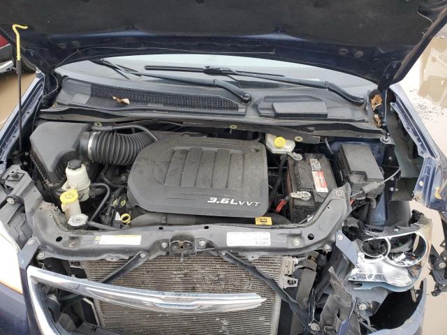 2C4RC1CG2DR536103 - 2013 CHRYSLER TOWN & COU TOURING L BLUE photo 12