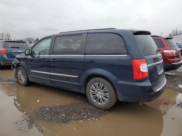 2C4RC1CG2DR536103 - 2013 CHRYSLER TOWN & COU TOURING L BLUE photo 2