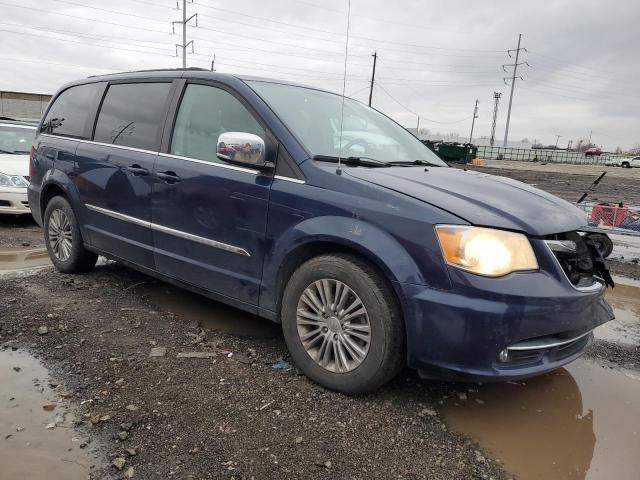2C4RC1CG2DR536103 - 2013 CHRYSLER TOWN & COU TOURING L BLUE photo 4