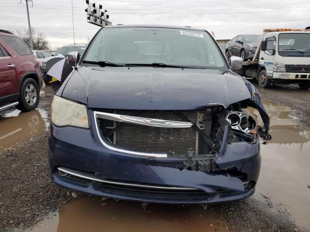2C4RC1CG2DR536103 - 2013 CHRYSLER TOWN & COU TOURING L BLUE photo 5