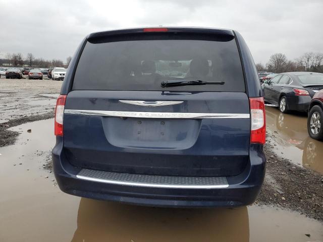 2C4RC1CG2DR536103 - 2013 CHRYSLER TOWN & COU TOURING L BLUE photo 6