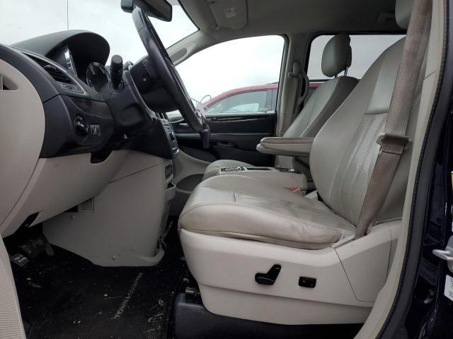 2C4RC1CG2DR536103 - 2013 CHRYSLER TOWN & COU TOURING L BLUE photo 7