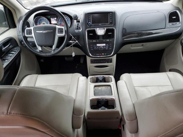 2C4RC1CG2DR536103 - 2013 CHRYSLER TOWN & COU TOURING L BLUE photo 8