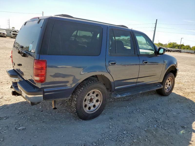 1FMPU16LX2LA44711 - 2002 FORD EXPEDITION XLT Mavi foto 3