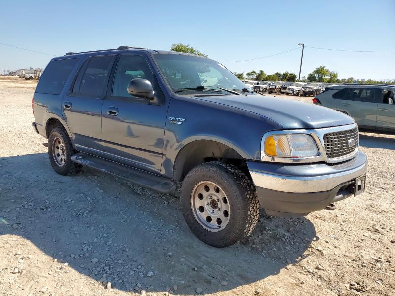 1FMPU16LX2LA44711 - 2002 FORD EXPEDITION XLT Mavi foto 4