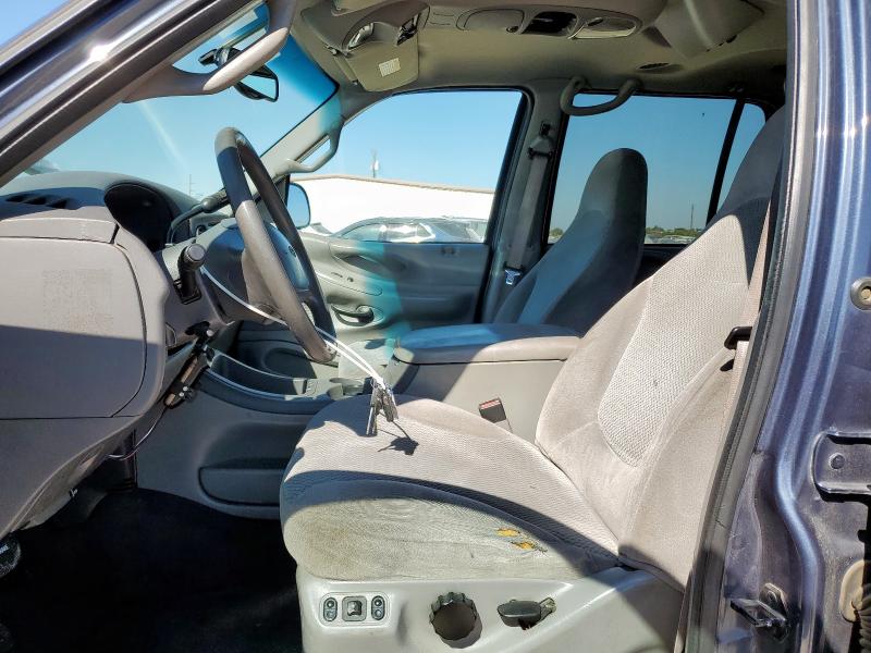 1FMPU16LX2LA44711 - 2002 FORD EXPEDITION XLT Mavi foto 7