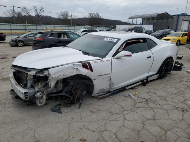 2G1FC1E33F9300634 - 2015 CHEVROLET CAMARO LT WHITE photo 1