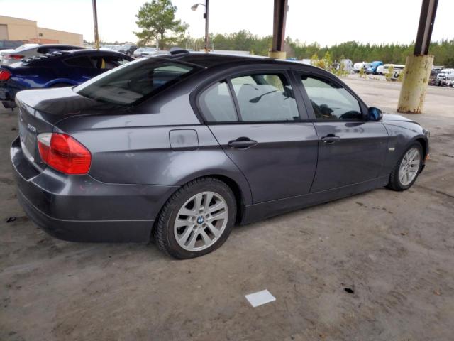 WBAVB13526KX42147 - 2006 BMW 325 I GRAY photo 3