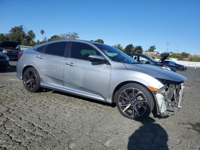 2HGFC2F84LH508161 - 2020 HONDA CIVIC SPORT SILVER photo 4