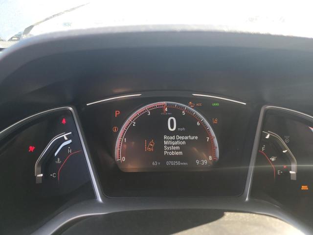 2HGFC2F84LH508161 - 2020 HONDA CIVIC SPORT SILVER photo 9