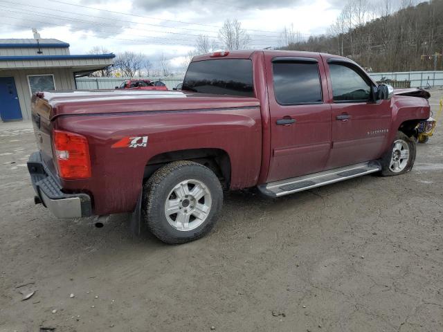 3GCEK233X9G119622 - 2009 CHEVROLET SILVERADO K1500 LT MAROON photo 3