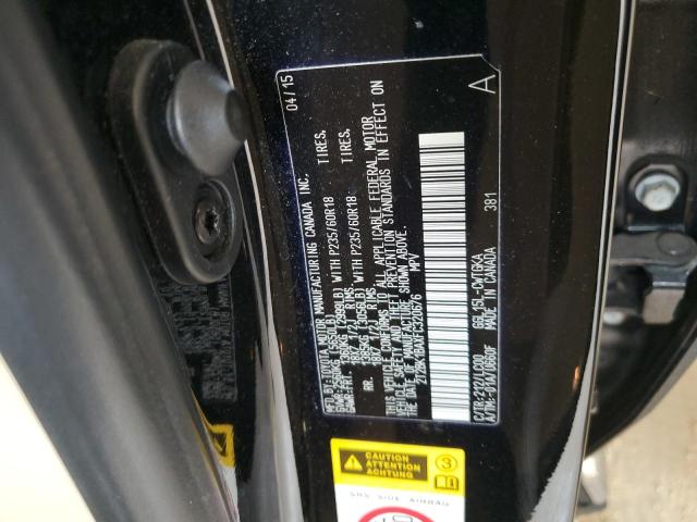 2T2BK1BAXFC320676 - 2015 LEXUS RX 350 BASE 黑色 照片 13