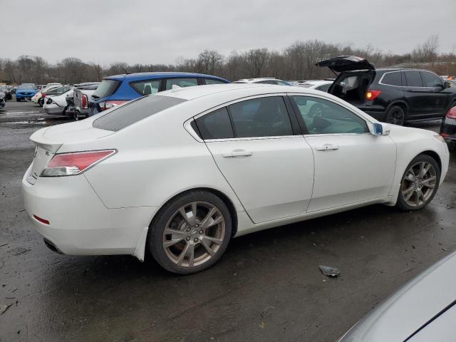 19UUA9F79CA000862 - 2012 ACURA TL WHITE photo 3