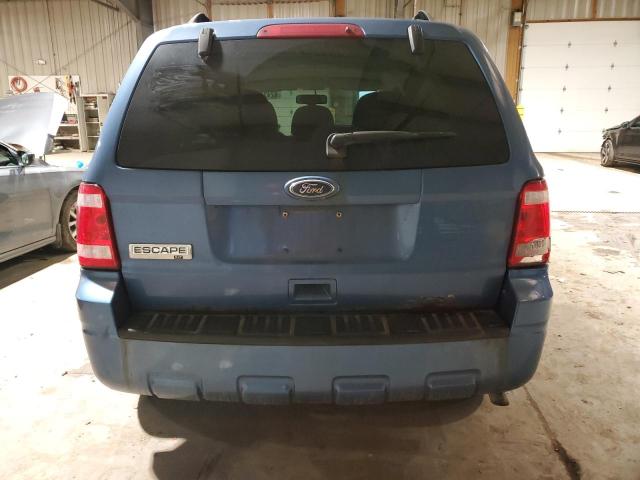 1FMCU9D74AKC91391 - 2010 FORD ESCAPE XLT BLUE photo 6